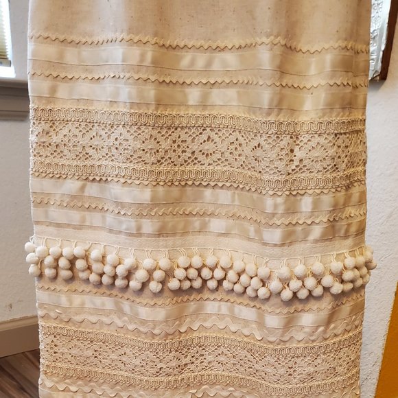 Vintage, maxi pom pom skirt - Picture 3 of 6